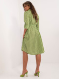 Stilvolles Midi-Kleid mit 3/4-Ärmeln