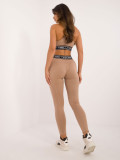 Stylische Leggings in Beige