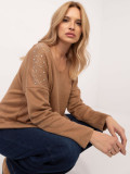 Eleganter Pullover mit Applikation