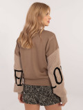Stylisches beige Sweatshirt