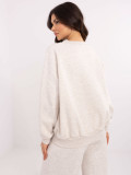 Pullover in hellem Beige