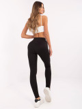 Stylische schwarze Leggings