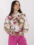 Elegante Bluse mit Blumenmuster