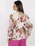 Elegante Bluse mit Blumenmuster
