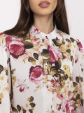 Elegante Bluse mit Blumenmuster