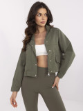 Khaki Übergangsjacke