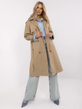 Eleganter Übergangsmantel in Beige
