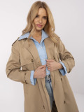 Eleganter Übergangsmantel in Beige