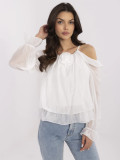 Elegante Bluse mit Volants