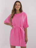 Elegantes rosa Cocktailkleid