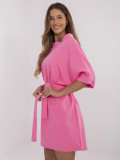 Elegantes rosa Cocktailkleid