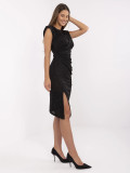 Elegantes Midi-Kleid mit Applikation