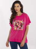 Stylische Fuchsia Bluse