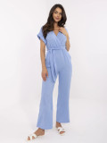 Stylischer blauer Overall