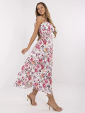 Blumen Midi Kleid mit Trägern