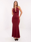 Elegantes Maxi-Kleid in Bordeaux
