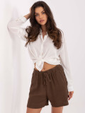 Stylische braune Shorts