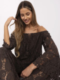 Elegante Bluse im Boho-Stil