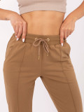 Stylische Jogginghose in Camel