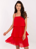 Elegantes rotes Cocktailkleid