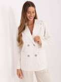 Elegante ecru Jacke