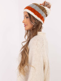 Elegante Mütze mit Streifen
