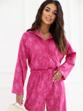 Rosa Set mit Hemd und Hose