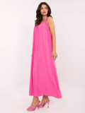 Rosa Oversize Kleid