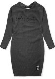 Kleid PLUS-SIZE Grau