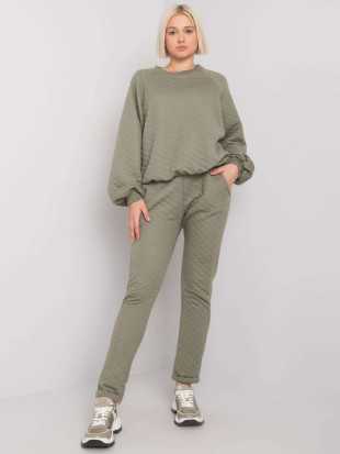 Stylisches Damen-Set in Khaki