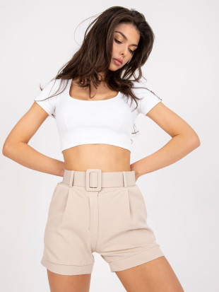 Elegante beige Shorts