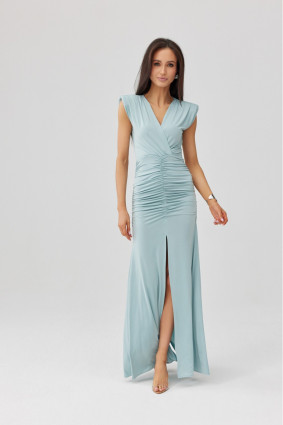 Noelia – Maxi-Kleid in Mintgrün
