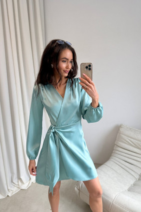 Catlin – Minikleid in Mintgrün