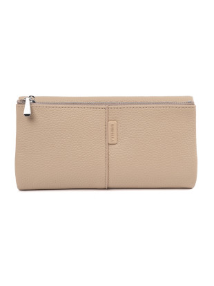 Klassische Damenbörse in Beige