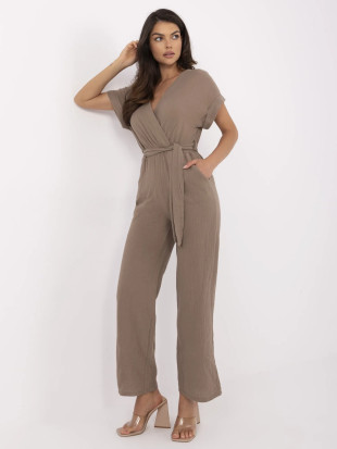 Stylischer brauner Overall