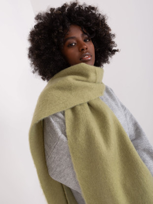 Eleganter pistazienfarbener Schal