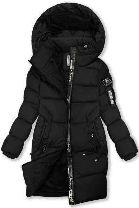 Mädchen Winterjacke DESIGN Schwarz