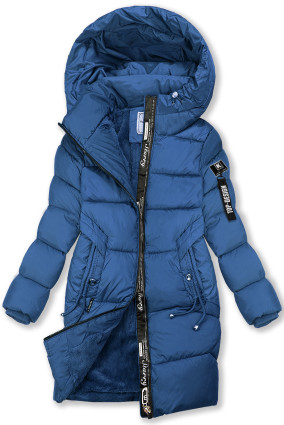 Mädchen Winterjacke DESIGN Blau