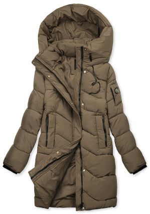 Winterjacke mit Kapuze EVEREST Braun
